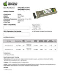 25G SFP28 BiDi upstream 10km optical transceiver datasheet — TenFourOptics