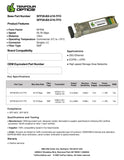 Cisco SFP-25G-BXU40-I Compatible 25G SFP28 BX-U40 Tx: 1270nm / Rx: 1330nm 40km DOM Transceiver Module