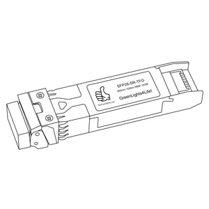 PaloAltoNetworks PAN-SFP28-25GBASE-SR Compatible 25G SFP28 SR 850nm 100m Transceiver Module