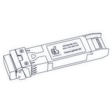 25G SFP28 SR optical transceiver line drawing — TenFourOptics