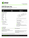SFPP-ER-SPH-TFO datasheet