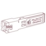 10G SFP+ T optical transceiver line drawing — TenFourOptics