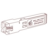 10G SFP+ T optical transceiver line drawing — TenFourOptics