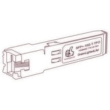 10G SFP+ T optical transceiver line drawing — TenFourOptics