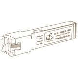 10G SFP+ T optical transceiver line drawing — TenFourOptics