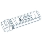 10G SFP+ SR optical transceiver line drawing — TenFourOptics