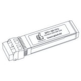 10G SFP+ SR optical transceiver line drawing — TenFourOptics