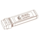 10G SFP+ SR optical transceiver line drawing — TenFourOptics