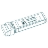 10G SFP+ SR optical transceiver line drawing — TenFourOptics