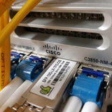 TenFour Optics SFP-10G-LR-TFO 10G LR optic in a live customer install — photo @teufel_gb