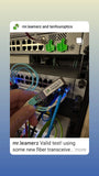 TenFour Optics SFP-10G-SR-TFO 10G SR optic in a live customer install