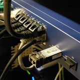 TenFour Optics SFP-10G-SR-TFO 10G SR optic in a live customer install