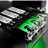TenFour Optics GLC-T-TFO 1000Base-T copper SFP in a live customer install — photo @allgreenlightsllc