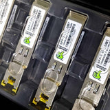 TenFour Optics GLC-T-TFO 1000Base-T copper SFP in a live customer install — photo @allgreenlightsllc