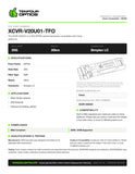 XCVR-V20U01-TFO datasheet