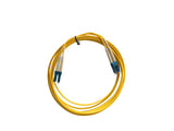 OS2 Single-Mode 9/125 Duplex Fiber Optic Cable LC/LC Connectors YELLOW