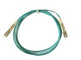OM3 Multi-Mode 10GB 50/125 Duplex Fiber Optic Cable LC/LC Connectors BLUE