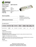 Dell 407-BBQV Compatible 40G QSFP+ PLR4 1310nm 10km DOM Transceiver Module
