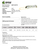 HP JG325A Compatible 40G QSFP+ SR4 850nm 100m/150m DOM Transceiver Module