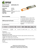 Juniper QSFP-100G-ER4L Compatible 100G QSFP28 ER4L LAN WDM 40km DOM Transceiver Module