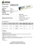 Alcatel 3HE04324AA Compatible 1000BASE SFP BX-U40 Tx: 1310nm / Rx: 1490nm 40km DOM Transceiver Module