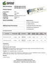 Cisco GLC-BX-U-40KM Compatible 1000BASE SFP BX-U40 Tx: 1310nm / Rx: 1490nm 40km DOM Transceiver Module