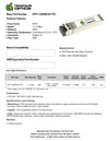 Cisco CWDM-SFP10G-1610 Compatible 10G SFP+ CWDM 1610nm 40km DOM Transceiver Module