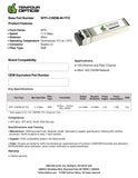 Cisco CWDM-SFP10G-1490 Compatible 10G SFP+ CWDM 1490nm 40km DOM Transceiver Module