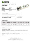 Calix 100-03934-80KM Compatible 10G SFP+ CWDM 1610nm 80km DOM Transceiver Module