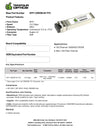 Calix 100-02162 Compatible 10G SFP+ DWDM 1529.55nm 40km DOM Transceiver Module