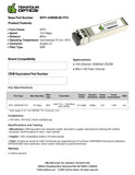 Cisco DWDM-SFP10G-59.79 Compatible 10G SFP+ DWDM 1559.79nm 80km DOM Transceiver Module