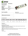 HP / Aruba J9153D Compatible 10G SFP+ ER 1550nm 40km DOM Transceiver Module