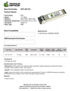 Finisar FTLX8571D3BCL Compatible 10G SFP+ SR 850nm 300m DOM Transceiver Module