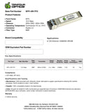 Accedian 7SM-500 Compatible 10GBASE-SR SFP+ 850nm 300m Transceiver