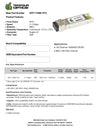 Ciena 160-9201-900 Compatible 10G SFP+ Tunable 1528.77nm - 1565.50nm 80km DOM Transceiver Module TAA Compliant