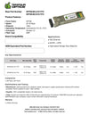 Cisco SFP-25G-BXU10 Compatible 25G SFP28 BX-U10 Tx: 1270nm / Rx: 1330nm 10km DOM Transceiver Module