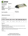 Cisco X2-10GB-ZR Compatible 10G X2 ZR 1550nm 80km DOM Transceiver Module