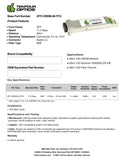 Cisco ONS-XC-10G-1490 Compatible OC-192 / 10GBASE XFP CWDM 1490nm 40km DOM Transceiver Module
