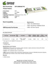 Calix 100-03501 Compatible 10G XFP CWDM 1491nm 70km DOM Transceiver Module