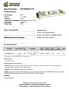 Calix 100-02153 Compatible 10G XFP DWDM 1547.72nm 80km DOM Transceiver Module