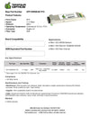Brocade 10G-XFP-ZRD-1556-55 Compatible 10G XFP DWDM 1556.55nm 80km DOM Transceiver Module